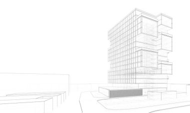 çizgili mimari duvar kağıdı, dijital arkaplan