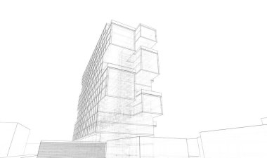 çizgili mimari duvar kağıdı, dijital arkaplan