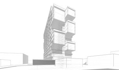 çizgili mimari duvar kağıdı, dijital arkaplan