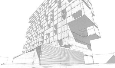 çizgili mimari duvar kağıdı, dijital arkaplan