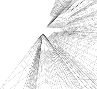 çizgili mimari duvar kağıdı, dijital arkaplan