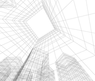 çizgili mimari duvar kağıdı, dijital arkaplan