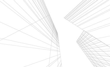 çizgili mimari duvar kağıdı, dijital arkaplan