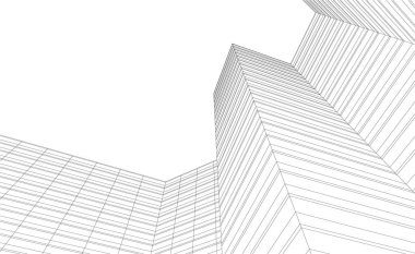 çizgili mimari duvar kağıdı, dijital arkaplan