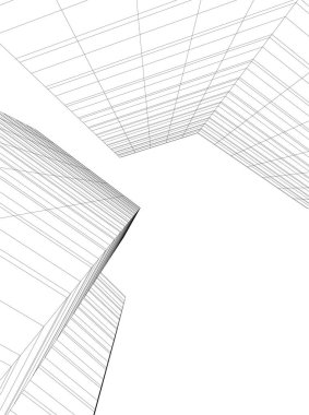 çizgili mimari duvar kağıdı, dijital arkaplan