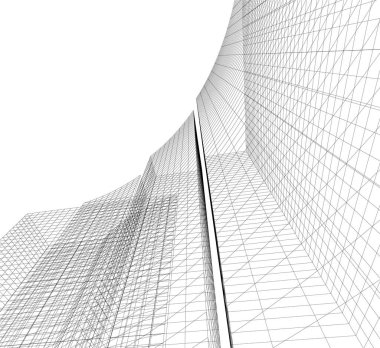 çizgili mimari duvar kağıdı, dijital arkaplan