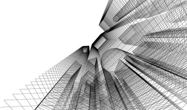 çizgili mimari duvar kağıdı, dijital arkaplan