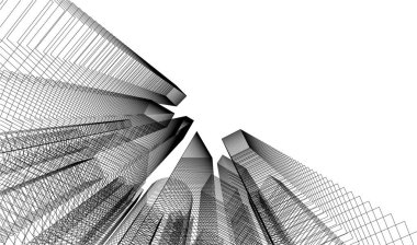 çizgili mimari duvar kağıdı, dijital arkaplan