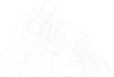 çizgili mimari duvar kağıdı, dijital arkaplan