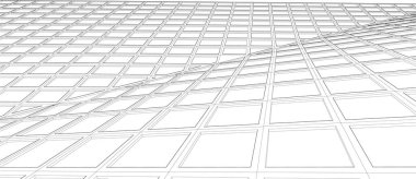 çizgili mimari duvar kağıdı, dijital arkaplan