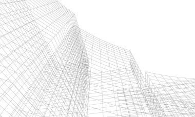 çizgili mimari duvar kağıdı, dijital arkaplan