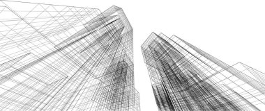 çizgili mimari duvar kağıdı, dijital arkaplan