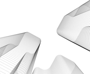 çizgili mimari duvar kağıdı, dijital arkaplan