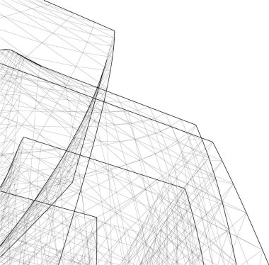 çizgili mimari duvar kağıdı, dijital arkaplan