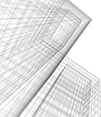 çizgili mimari duvar kağıdı, dijital arkaplan