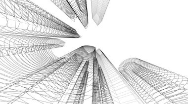 çizgili mimari duvar kağıdı, dijital arkaplan