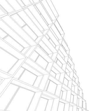 çizgili mimari duvar kağıdı, dijital arkaplan