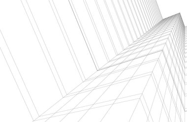 çizgili mimari duvar kağıdı, dijital arkaplan