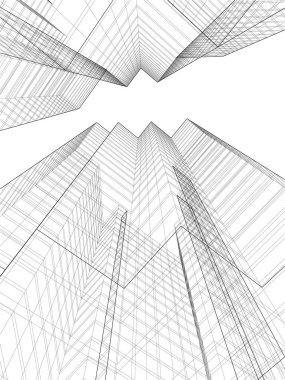 çizgili mimari duvar kağıdı, dijital arkaplan