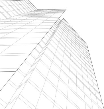 çizgili mimari duvar kağıdı, dijital arkaplan