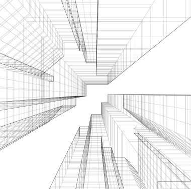 çizgili mimari duvar kağıdı, dijital arkaplan