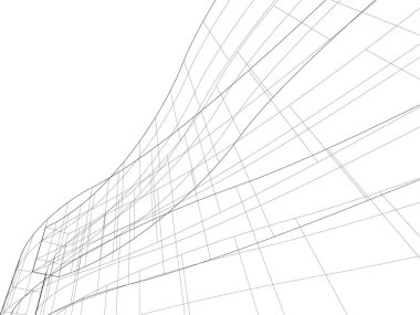 çizgili mimari duvar kağıdı, dijital arkaplan