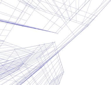 çizgili mimari duvar kağıdı, dijital arkaplan