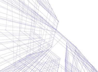 çizgili mimari duvar kağıdı, dijital arkaplan