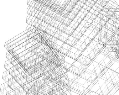 çizgili mimari duvar kağıdı, dijital arkaplan