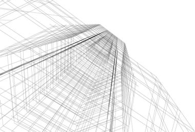 çizgili mimari duvar kağıdı, dijital arkaplan