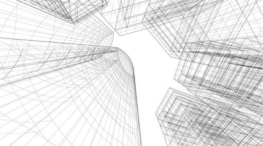 çizgili mimari duvar kağıdı, dijital arkaplan