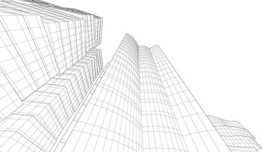 çizgili mimari duvar kağıdı, dijital arkaplan