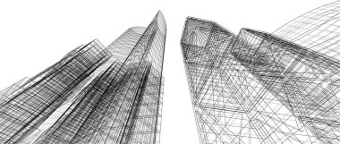 çizgili mimari duvar kağıdı, dijital arkaplan