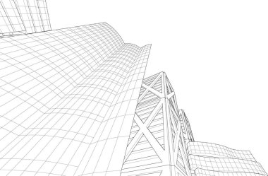 çizgili mimari duvar kağıdı, dijital arkaplan