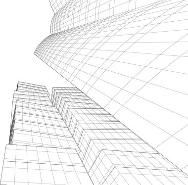 çizgili mimari duvar kağıdı, dijital arkaplan