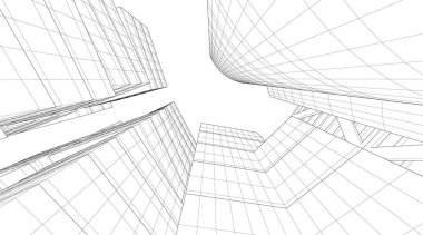 çizgili mimari duvar kağıdı, dijital arkaplan