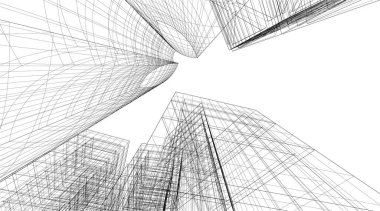 çizgili mimari duvar kağıdı, dijital arkaplan