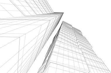 çizgili mimari duvar kağıdı, dijital arkaplan