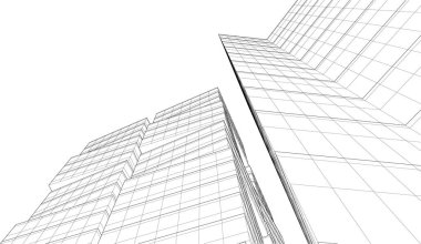 çizgili mimari duvar kağıdı, dijital arkaplan