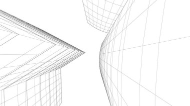 çizgili mimari duvar kağıdı, dijital arkaplan