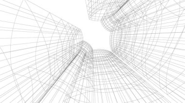 çizgili mimari duvar kağıdı, dijital arkaplan