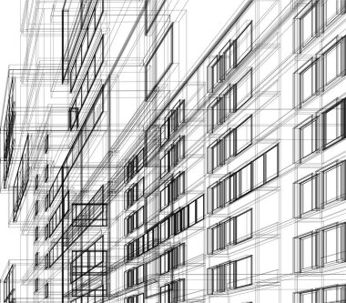 çizgili mimari duvar kağıdı, dijital arkaplan