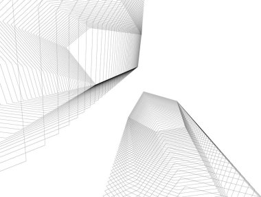 çizgili mimari duvar kağıdı, dijital arkaplan