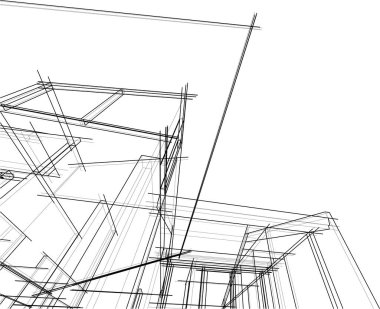 çizgili mimari duvar kağıdı, dijital arkaplan
