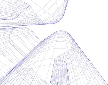 çizgili mimari duvar kağıdı, dijital arkaplan