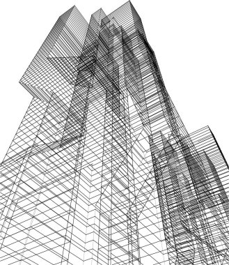 çizgili mimari duvar kağıdı, dijital arkaplan