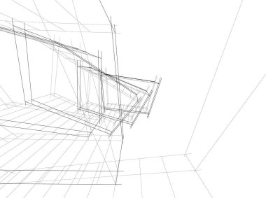 çizgili mimari duvar kağıdı, dijital arkaplan