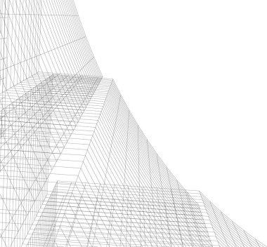 çizgili mimari duvar kağıdı, dijital arkaplan