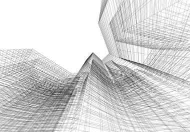 çizgili mimari duvar kağıdı, dijital arkaplan