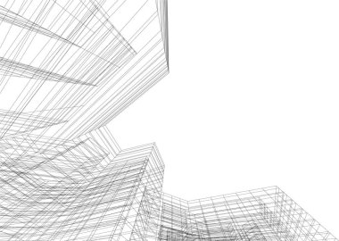 çizgili mimari duvar kağıdı, dijital arkaplan